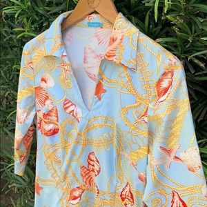 👗 Pretty J. McLaughlin seashell dress